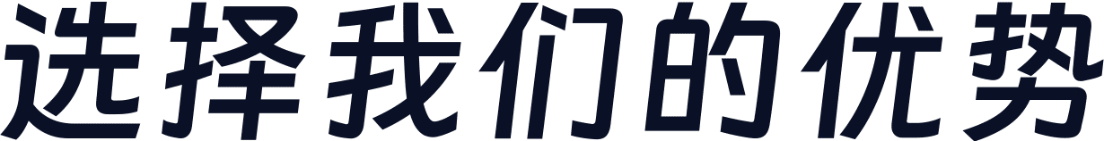 选择我们的优势