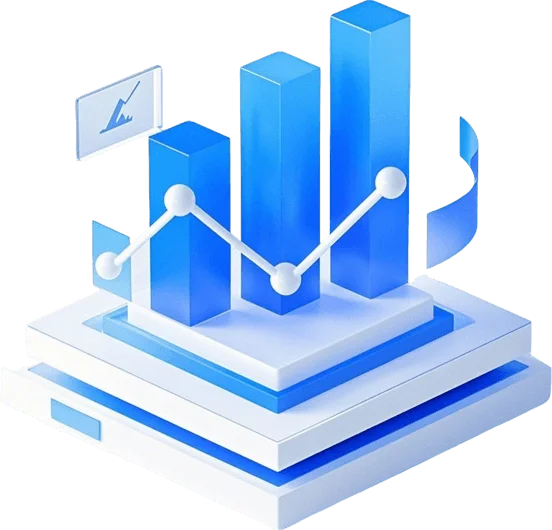 流量获客与数据分析示意